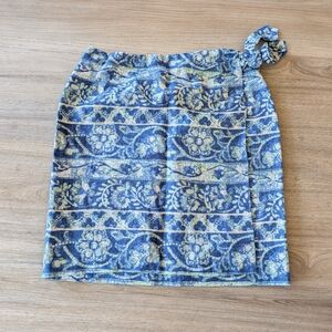 Linen Boho Skirt size 4